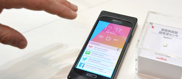 Ultrahangos gesztusvezérlésen dolgozik egy cég