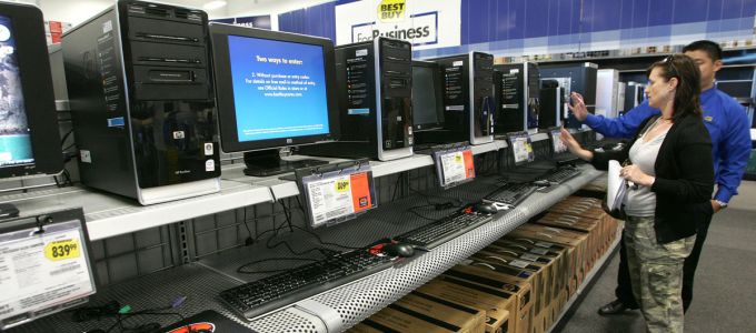 A vártnál kisebb mértékben csökkentek a PC-eladások