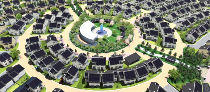 A Panasonic megva­lósí­totta a jövõ városát