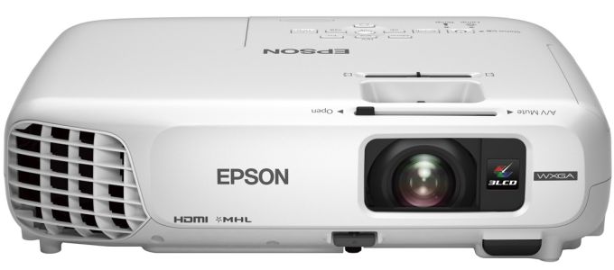 Hordozható, QR-kód alapú WiFi csatlakozásra képes projektor