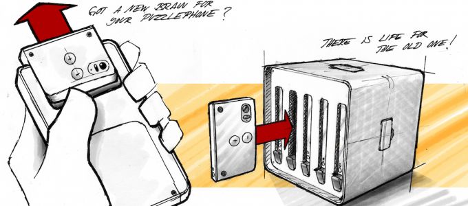 Számítógépek okostelefon-alkatrészekbõl