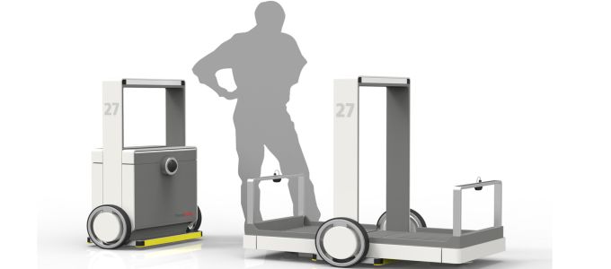 Robothordár segíthet az átszálló utasoknak