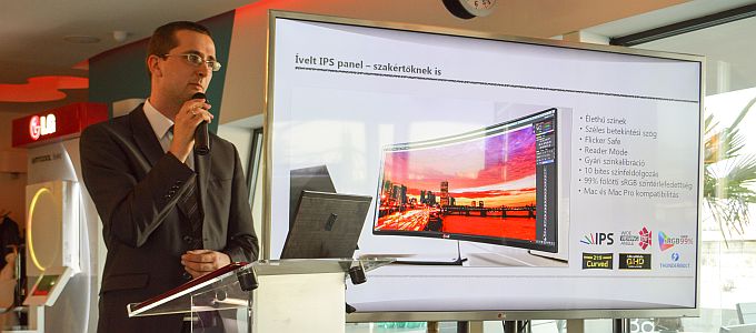 Mindent görbe kijelzõvel akar eladni az LG