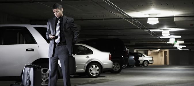 Automata parkolás okostelefonnal