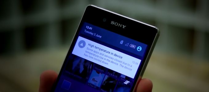 Túlmelegszik az Xperia Z4