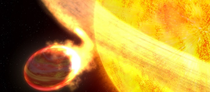 Sztratoszféra van egy exobolygón