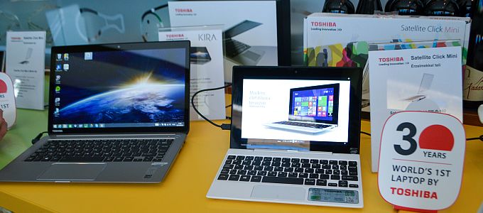 Két új laptopot mutatott be a Toshiba