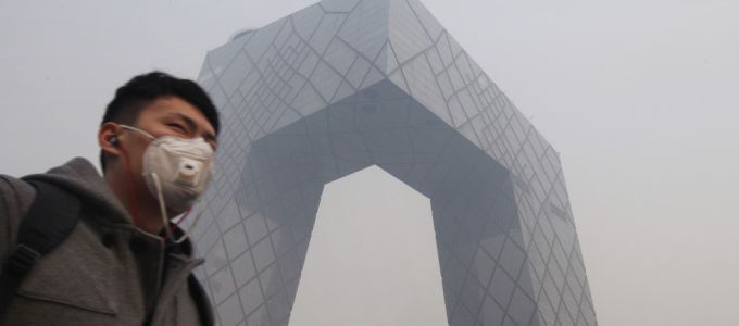 A legmagasabb szintû szmogriadót rendeltek el Pekingben