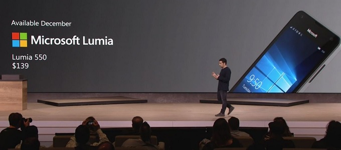 Európában debütált a Lumia 550
