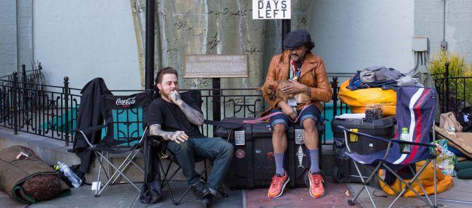 A Star Wars-rajongók már gyülekeznek a film premierjére