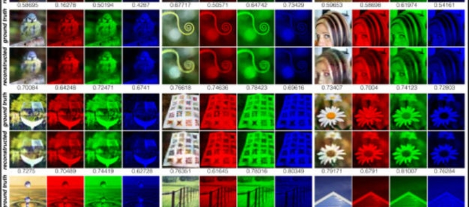 A rugalmas képszenzor már a színeket is felismeri