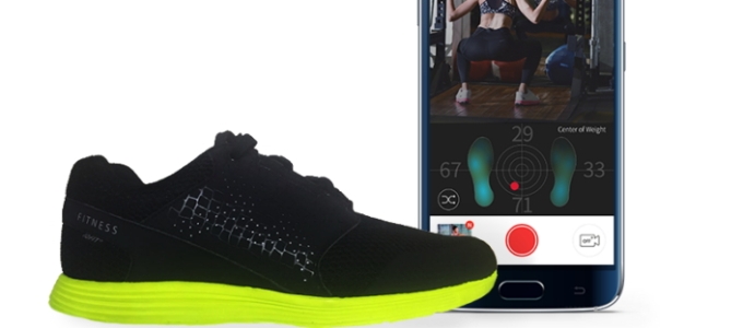 Intelligens cipõ figyeli a helyes testtartást