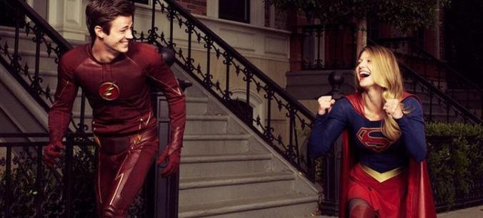 Az elsõ kép a The Flash/Supergirl crossover forgatásáról