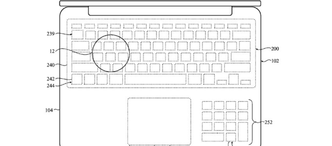 Virtuális billentyûzetes notebookot tervez az Apple