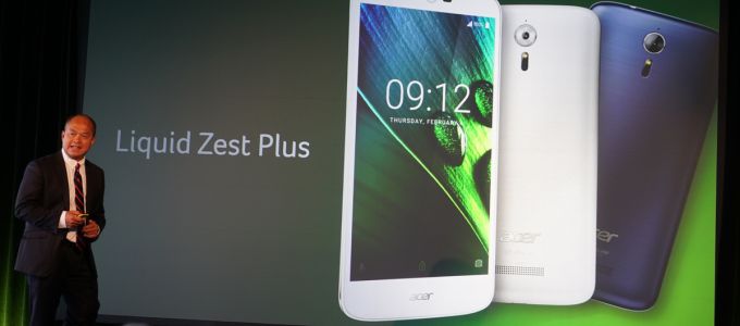 Nagy akkumulátorral jön az Acer Liquid Zest Plus