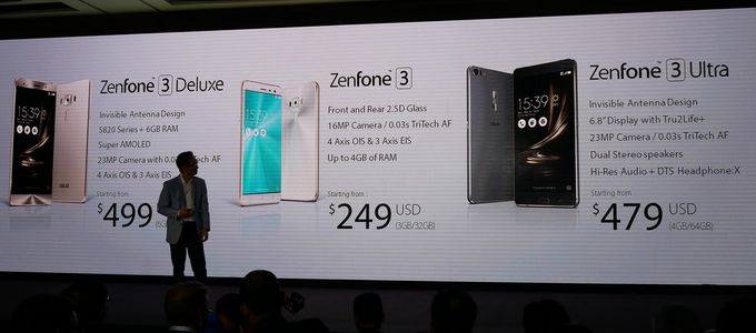 Bemutatkozott az Asus ZenFone 3