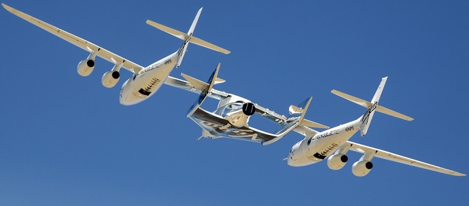 Elõször repült a Virgin Galactic ûrrepülõje