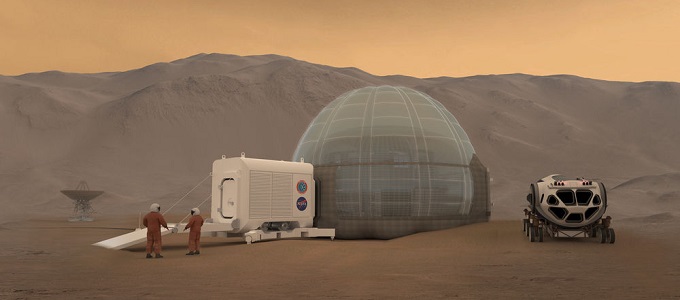 Jégkuckókban élnének a Marsra utazó ûrhajósok