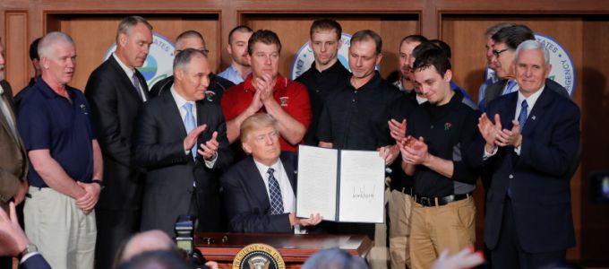 Trump eltörölte Obama klímavédelmi intézkedéseit