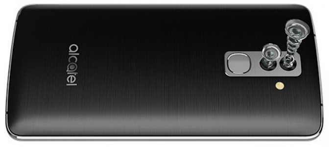 Két iker-kamera az Alcatel telefonján