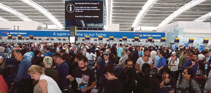 Komoly problémák vannak a British Airways rendszerében