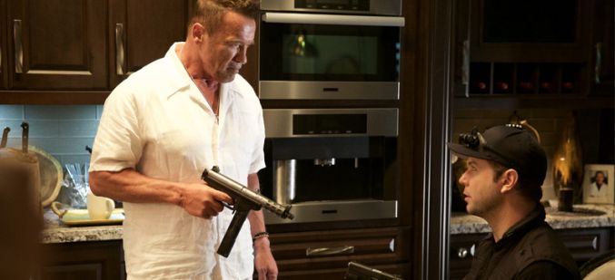 Vicces kép Schwarzenegger új filmjébõl, az Ezért öljük meg Günthertbõl