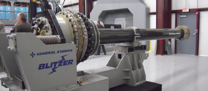 Tesztelik az elektro­mágneses ágyút