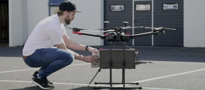 Drónos csomagszállítás érhetõ el Reyjavíkban