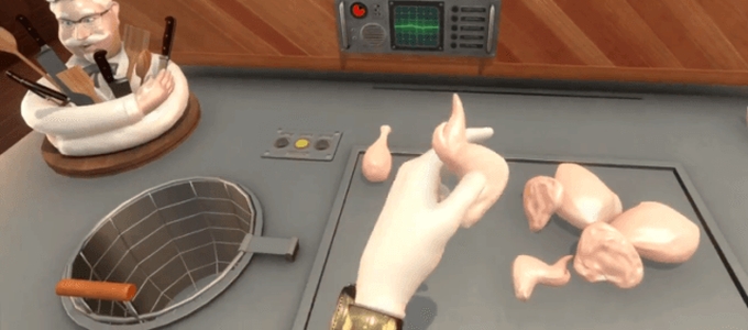 Virtuális valósággal tanítják be a KFC alkalmazottait