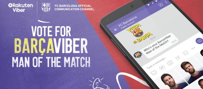 Viberes chatbotot indított az FC Barcelona