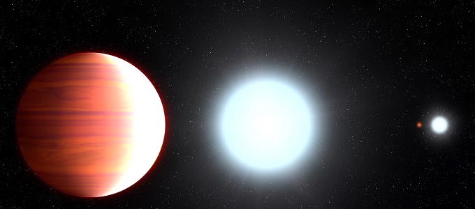 Naptej-hó hullik egy exobolygón