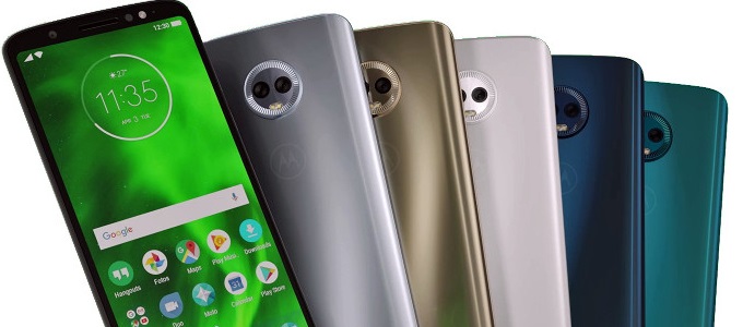 Képen látható a Moto G6 Plus