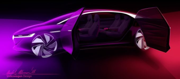 Autonóm limuzin kormány és pedálok nélkül