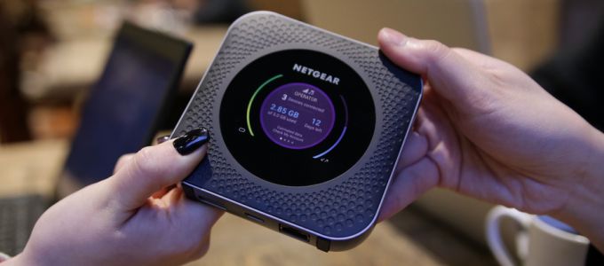 Gigabites LTE mobil routert mutatott be a Netgear