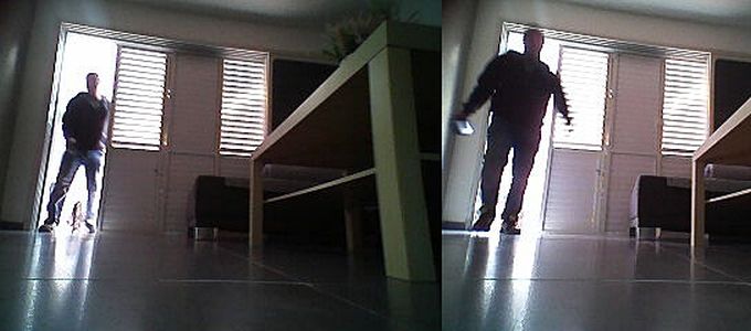 Elijesztette a betörõt a robotporszívó