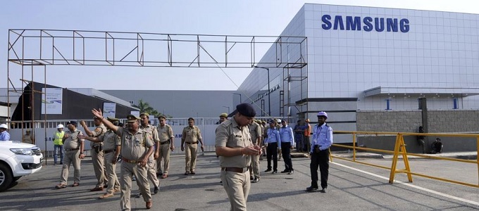 Óriásgyárra épít a Samsung