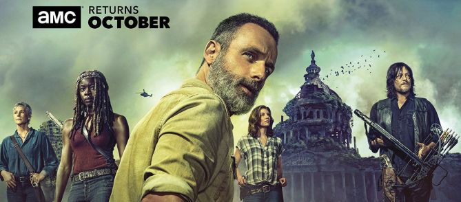Nagyvárosos plakátot kapott a The Walking Dead új szezonja