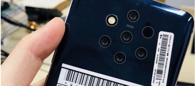 Öt kamerával jön a Nokia 9