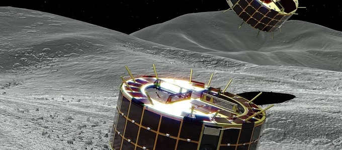 Leszálltak a japán miniszondák az aszteroidán