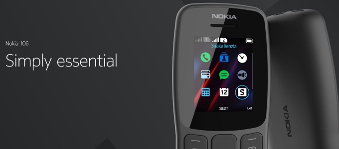 Megjelent a Nokia 106