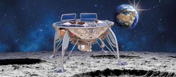 Gyerekrajzokat visz a Holdra az izraeli ûrszonda