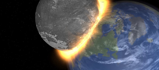 A Föld ütközése vezetett el az élet megjelenéséhez