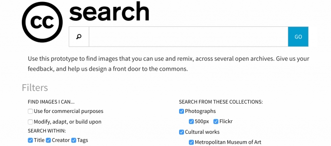 Elindult a szabadon elérhetõ fotók keresõje
