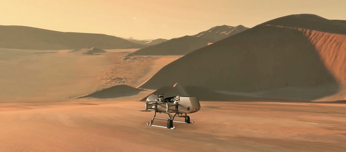 Helikoptert küld a Titánra a NASA