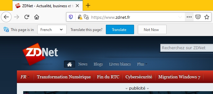 Fordítási funkciót kap a Firefox