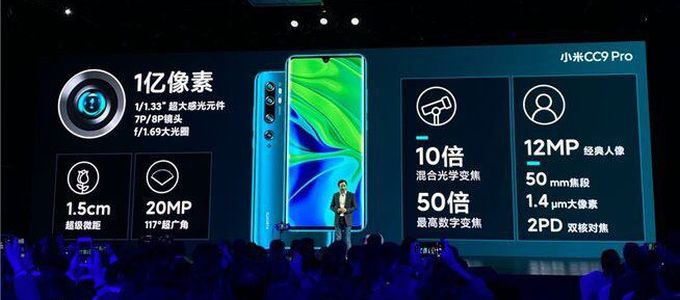 108 megapixeles kamera a Xiaomi telefonján