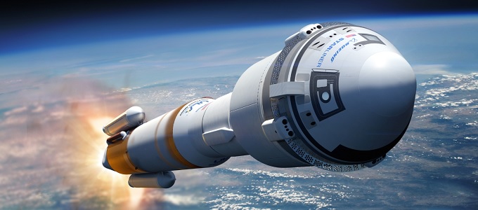 Elrajtolt a Boeing ûrkapszulája