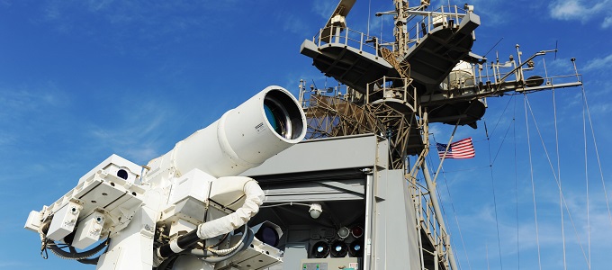 Lézerfegyvert demonstrált az amerikai haditengerészet