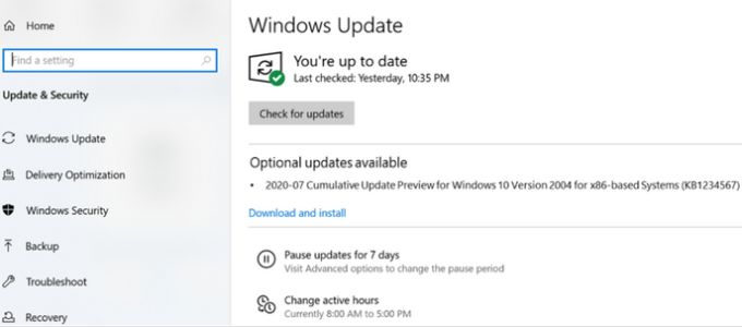 Windows 10 - ismét elérhetõk a választható frissítések