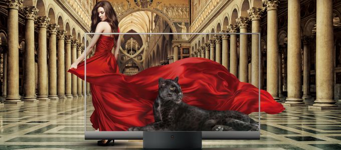 Átlátszó OLED-okostévét készít az LG